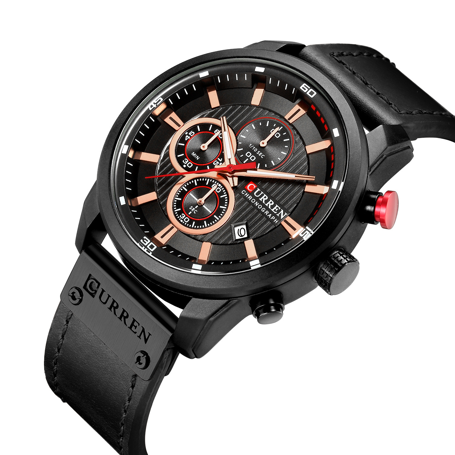 curren/Karuien hot sale 8291 men's watch belt men's watch new six-pin calendar watch waterproof watch - Image 10