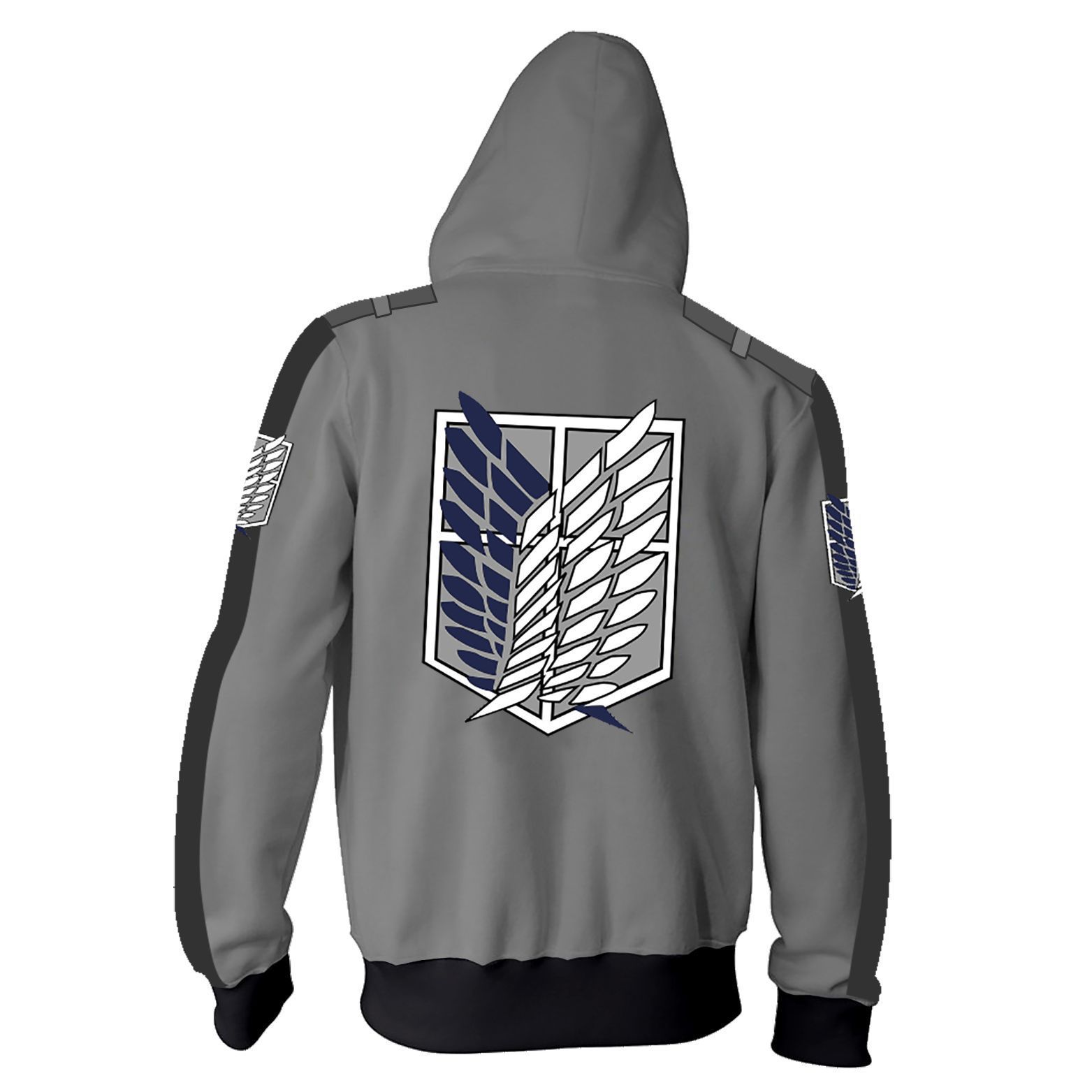 New Attack on Titan series, 3D printed sweatshirts, cosplay coat - Image 13