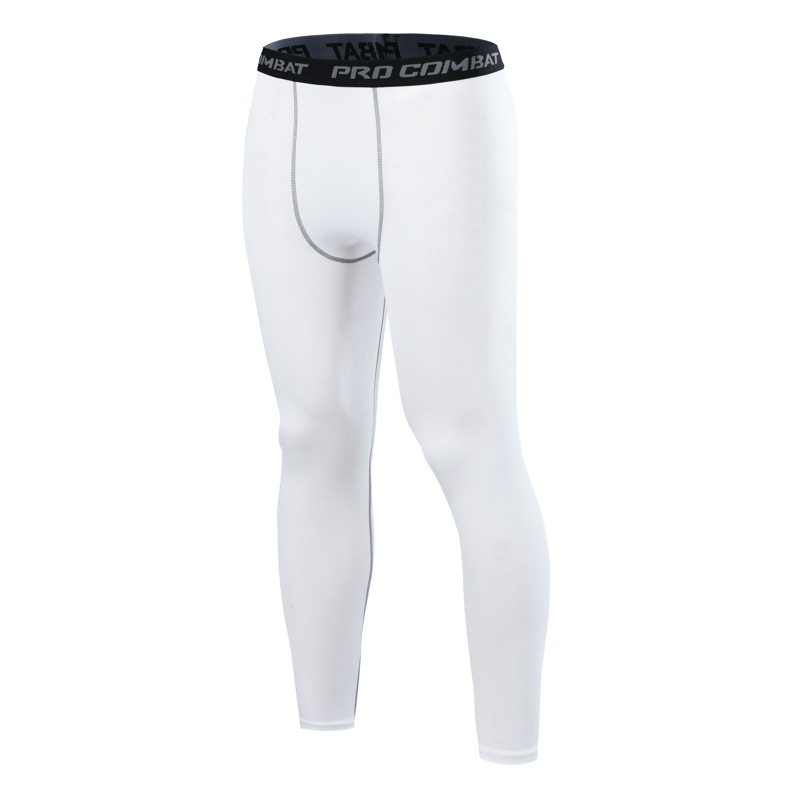 Sports leggings men's summer basketball fitness pants running training quick-drying breathable track and field elastic bottoming trousers - Image 7