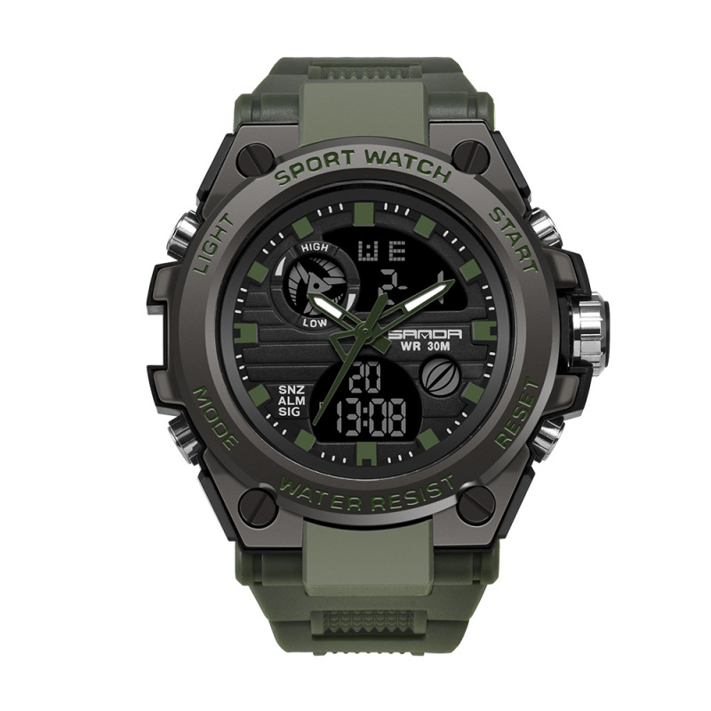 SANDA 739 multi-functional waterproof electronic sports watch timing calendar alarm luminous student youth - Image 8