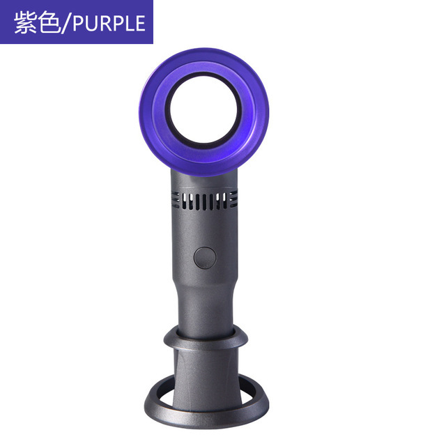 New leafless mini fan creative handheld portable usb charging gift fan handheld fan - Image 7