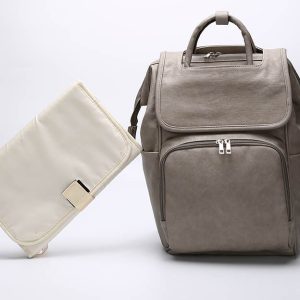 New pu mummy bag backpack, one piece of fashion mummy bag factory direct supply, wholesale and custom
