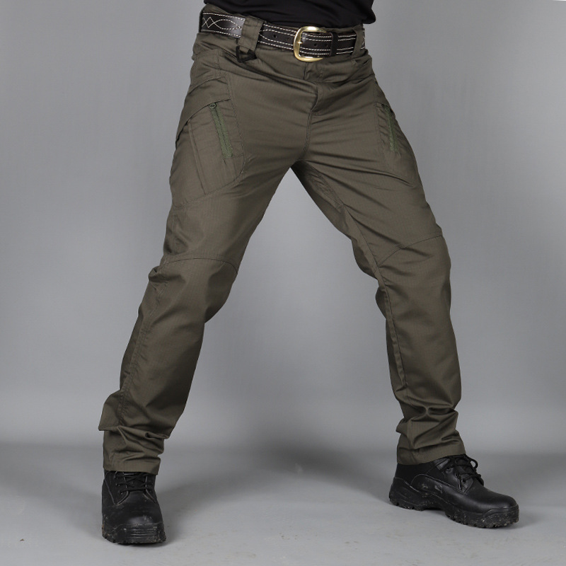 Cross-border tactical pants men's spring and summer special forces camouflage pants overalls autumn outdoor multi-pocket pants wear-resistant IX7 military pants - Image 2