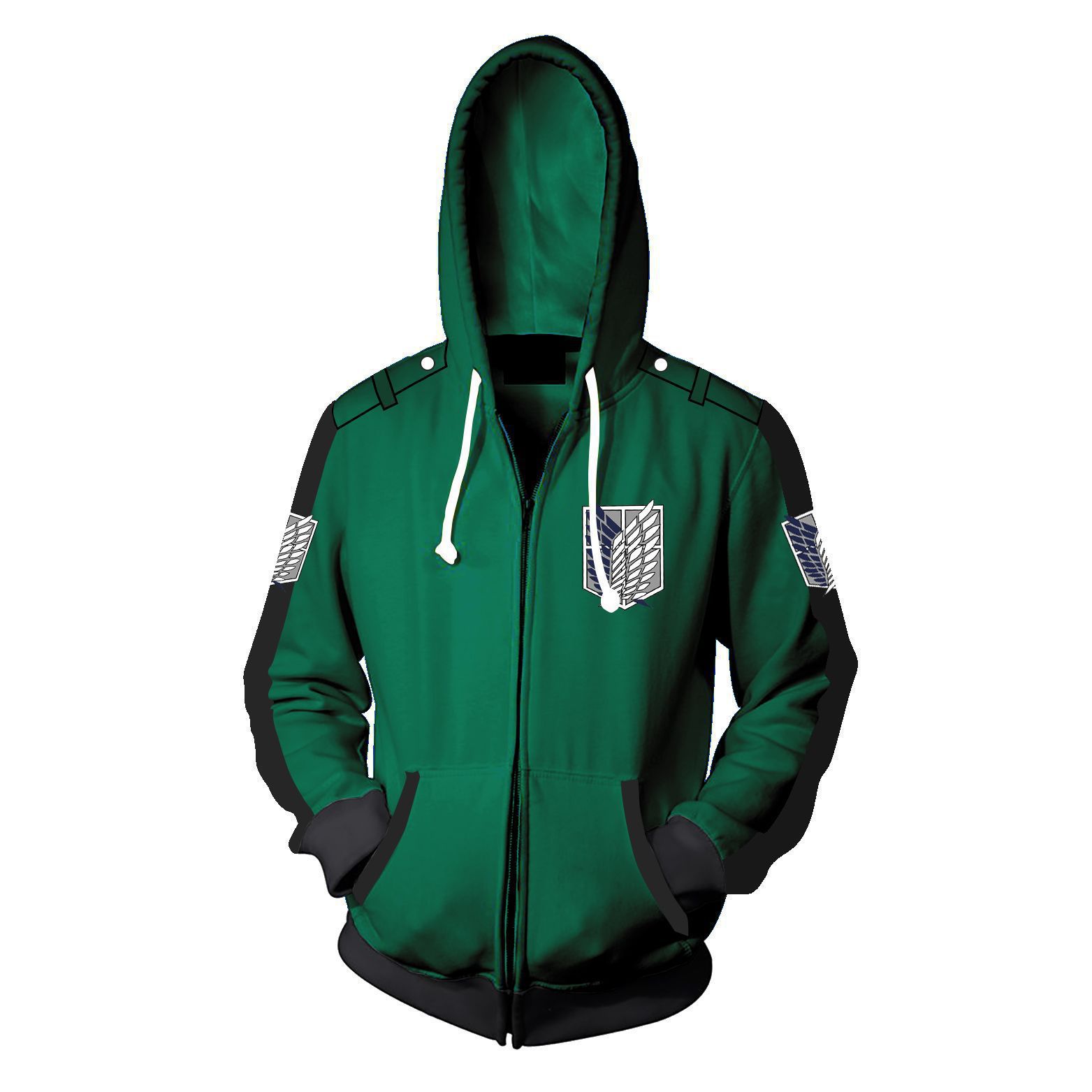 New Attack on Titan series, 3D printed sweatshirts, cosplay coat - Image 3