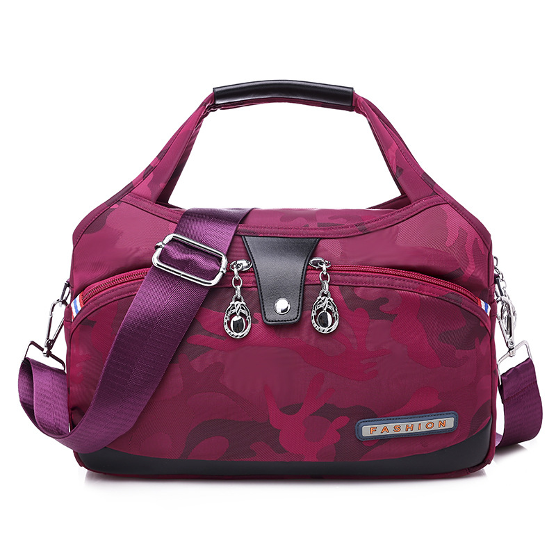 2019 New Fashion Oxford Cloth Large Capacity Shoulder Bag Ladies Casual Lightweight Outdoor Travel Portable Messenger Bag - Image 12