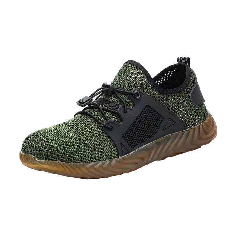 Summer labor insurance shoes men's anti-smashing anti-piercing breathable comfortable light soft bottom safety work protection casual shoes - Image 3