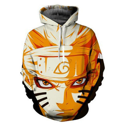 2018 New 3D Printing Naruto Anime Dragon Ball AliExpress Hot Hooded Sweater Anime Pocket Sweater - Image 12