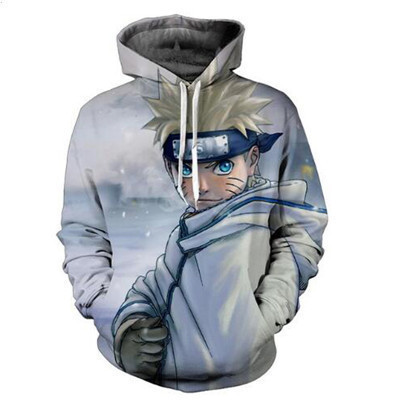 2018 New 3D Printing Naruto Anime Dragon Ball AliExpress Hot Hooded Sweater Anime Pocket Sweater - Image 10
