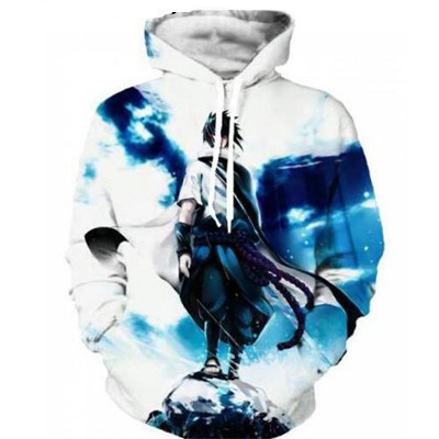 2018 New 3D Printing Naruto Anime Dragon Ball AliExpress Hot Hooded Sweater Anime Pocket Sweater - Image 2