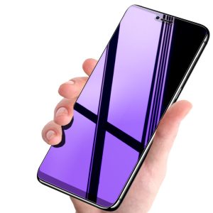 Purple-Light Tempered-Glass Screen Protector