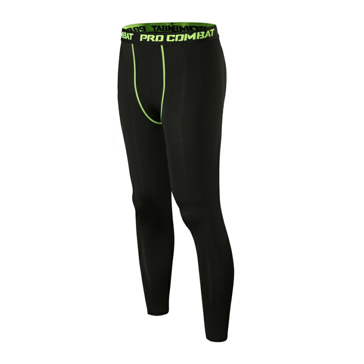 Sports leggings men's summer basketball fitness pants running training quick-drying breathable track and field elastic bottoming trousers - Image 2