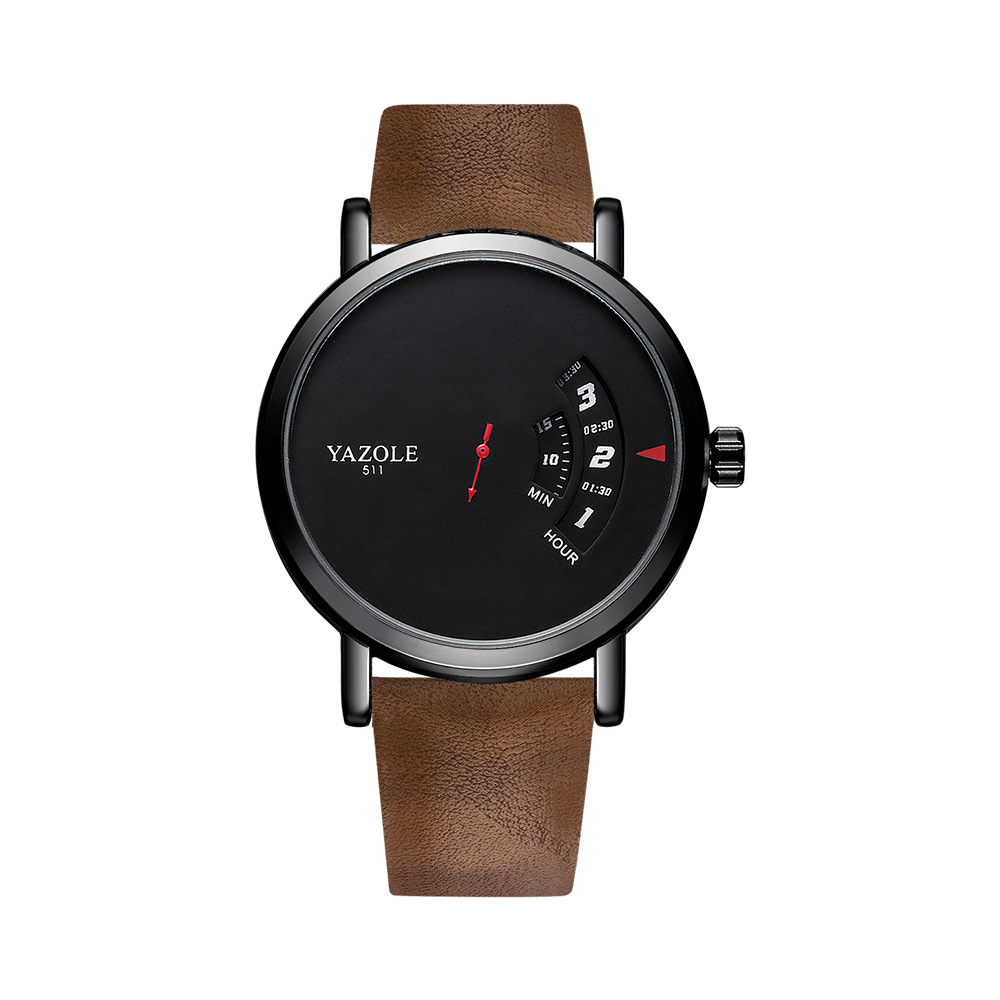 Yazole 509 Cross-border Fashion Turntable Watch Men Waterproof Men's Quartz Watch Men's Watch Watch Wholesale - Image 21