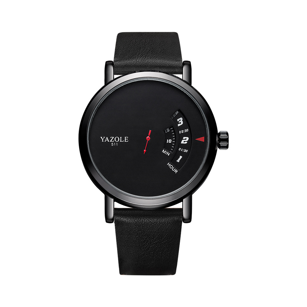 Yazole 509 Cross-border Fashion Turntable Watch Men Waterproof Men's Quartz Watch Men's Watch Watch Wholesale - Image 15
