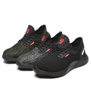 Men's Steel-Toe Work Shoes