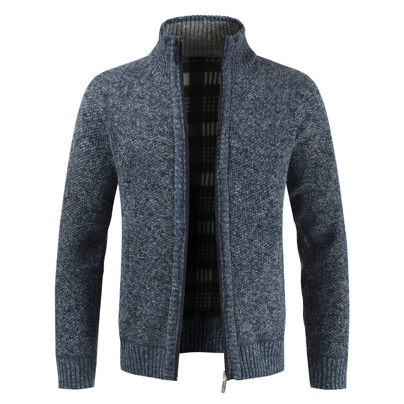 Zip-Front Knit Jacket - Image 17