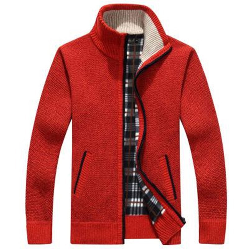 Zip-Front Knit Jacket - Image 2