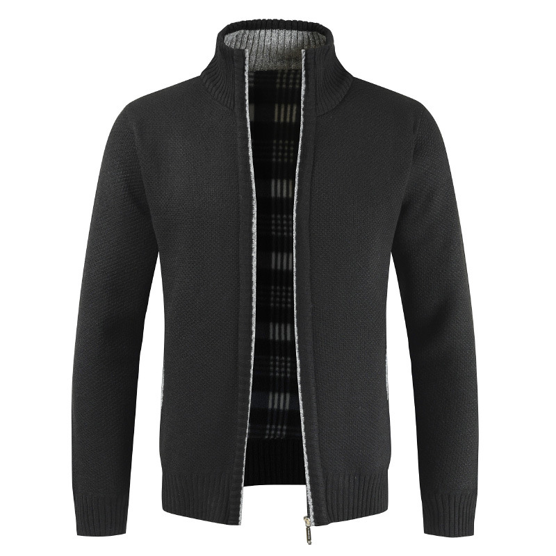 Zip-Front Knit Jacket - Image 4