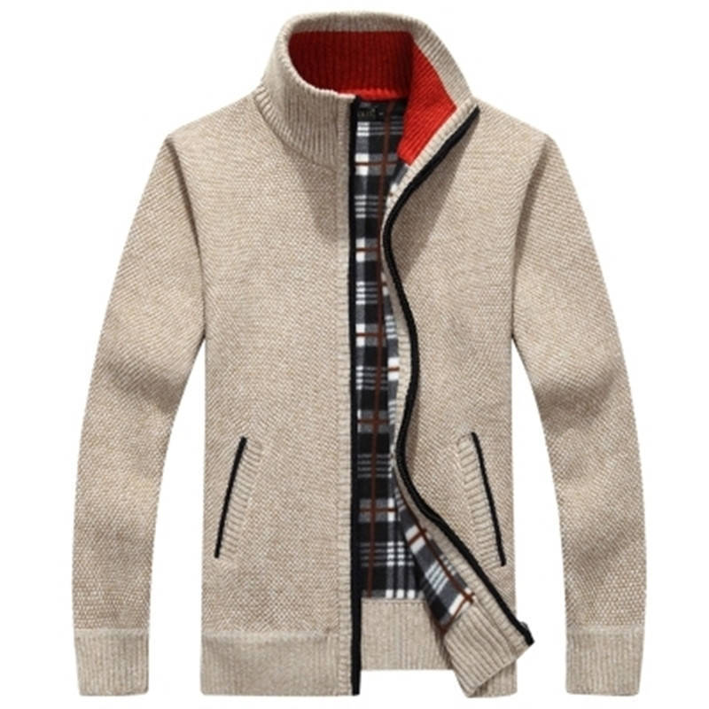 Zip-Front Knit Jacket - Image 5