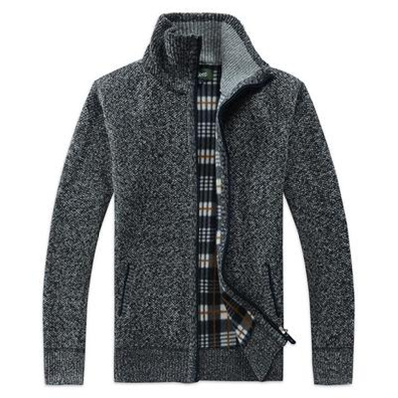 Zip-Front Knit Jacket - Image 9