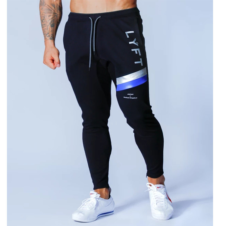 Cross-Border 2023 Spring New Fashion Foreign Trade Men's Casual Multicolor Sports Pants Hip Hop Style Slim Pants Trend