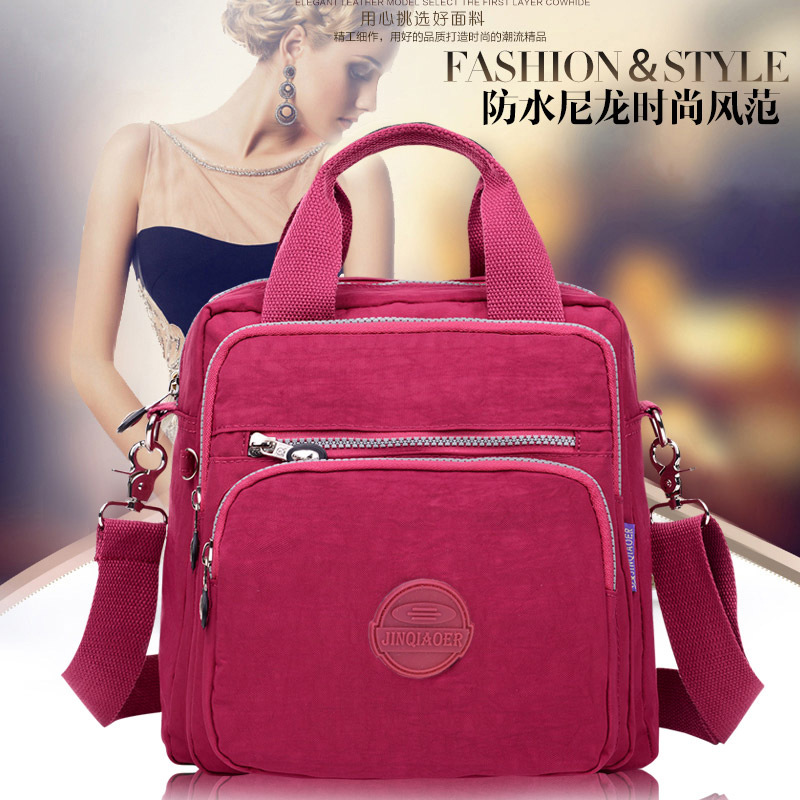 New fashion ladies backpack waterproof nylon bag multifunctional single shoulder messenger handbag outdoor travel bag - Image 11