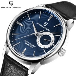 Bojiani New Cross-Border Watch Men's Quartz Watch Men's Watch Waterproof Fashion Genuine Leather Men's Watch Watch1654