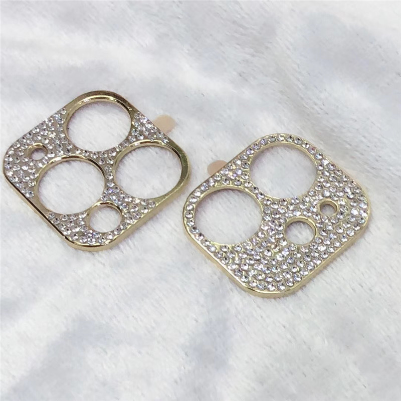 Bling Diamond Camera Lens Protector For iPhone 11 Pro Max Glitter Rhinestone Camera Protective Ring For iPhone 11 Pro Max Cover - Image 6