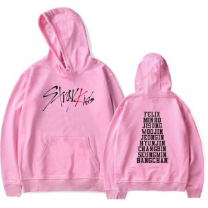 Friday clothing 2018 manufacturers around Korea STRAYKIDS women's same style hooded sweater men's wholesale trend