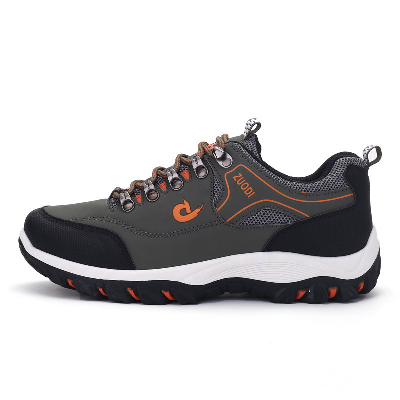 Spring and autumn popular cross-border large size outdoor hiking shoes men's non-slip travel shoes outdoor adventure camping hiking shoes men - Image 2