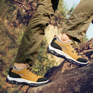 Spring and autumn popular cross-border large size outdoor hiking shoes men's non-slip travel shoes outdoor adventure camping hiking shoes men