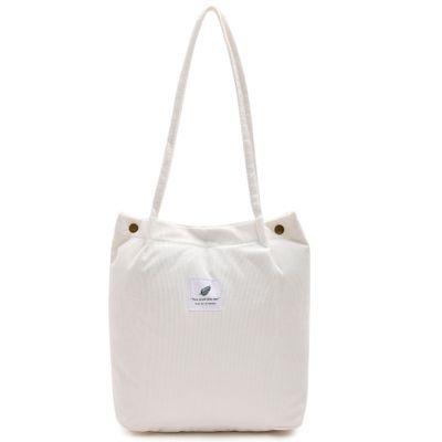 Factory direct supply shoulder bag women's shopping bag fashion canvas women's bag canvas bag large capacity corduroy shoulder bag - Image 13