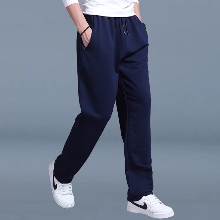 Sports pants men's pants new spring new large size loose casual student sweatpants men's straight training trousers - Image 9