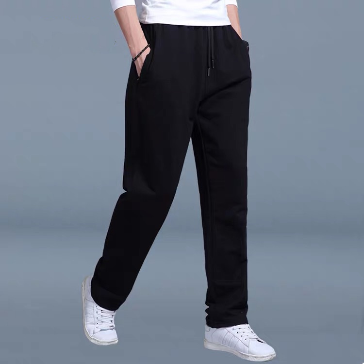 Sports pants men's pants new spring new large size loose casual student sweatpants men's straight training trousers - Image 3
