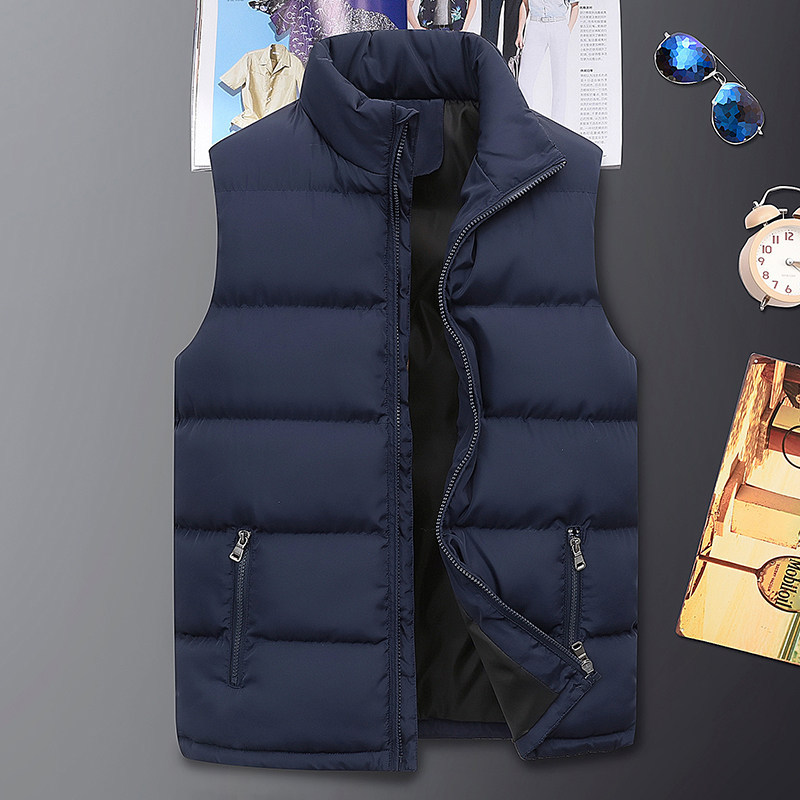 A generation of 2020 autumn and winter new vest men's casual fashion tops trendy slim jacket men's clothing - Image 2