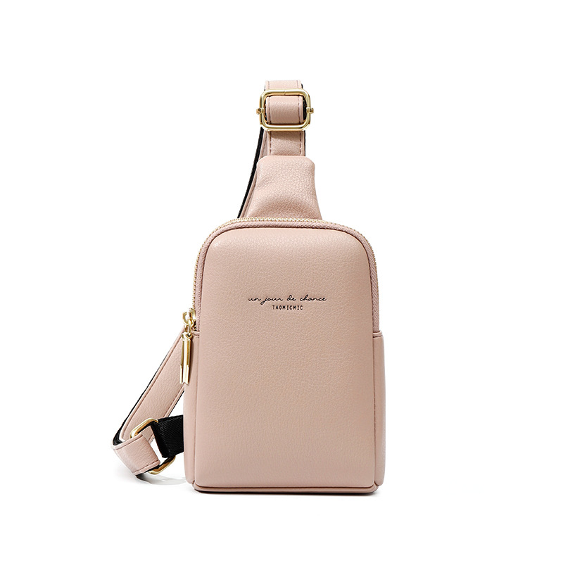 Yueqian Kai 2020 new PU women's bag fashion women's bag pu sports diagonal bag trendy ins ladies chest bag - Image 10