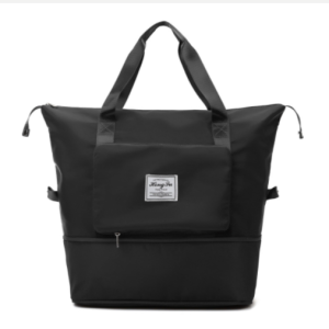 large capacity travel bag with customized logo(new version:logo,swingtag, thankyou card, package)