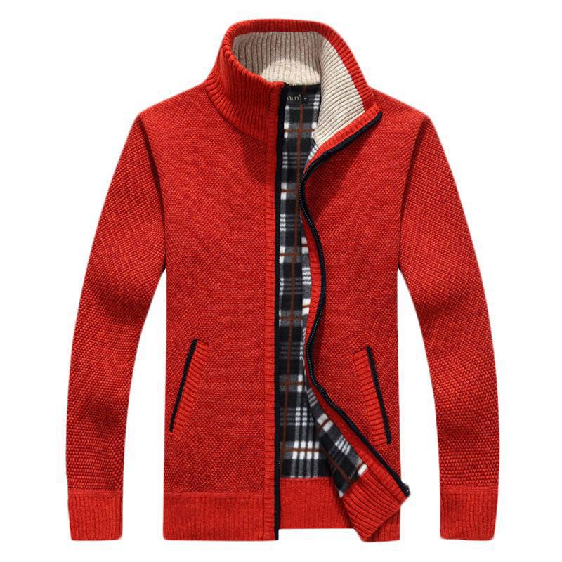 Zip-Front Knit Jacket - Image 12