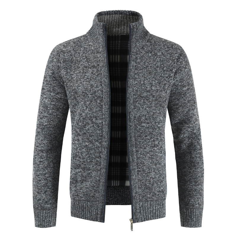 Zip-Front Knit Jacket - Image 14