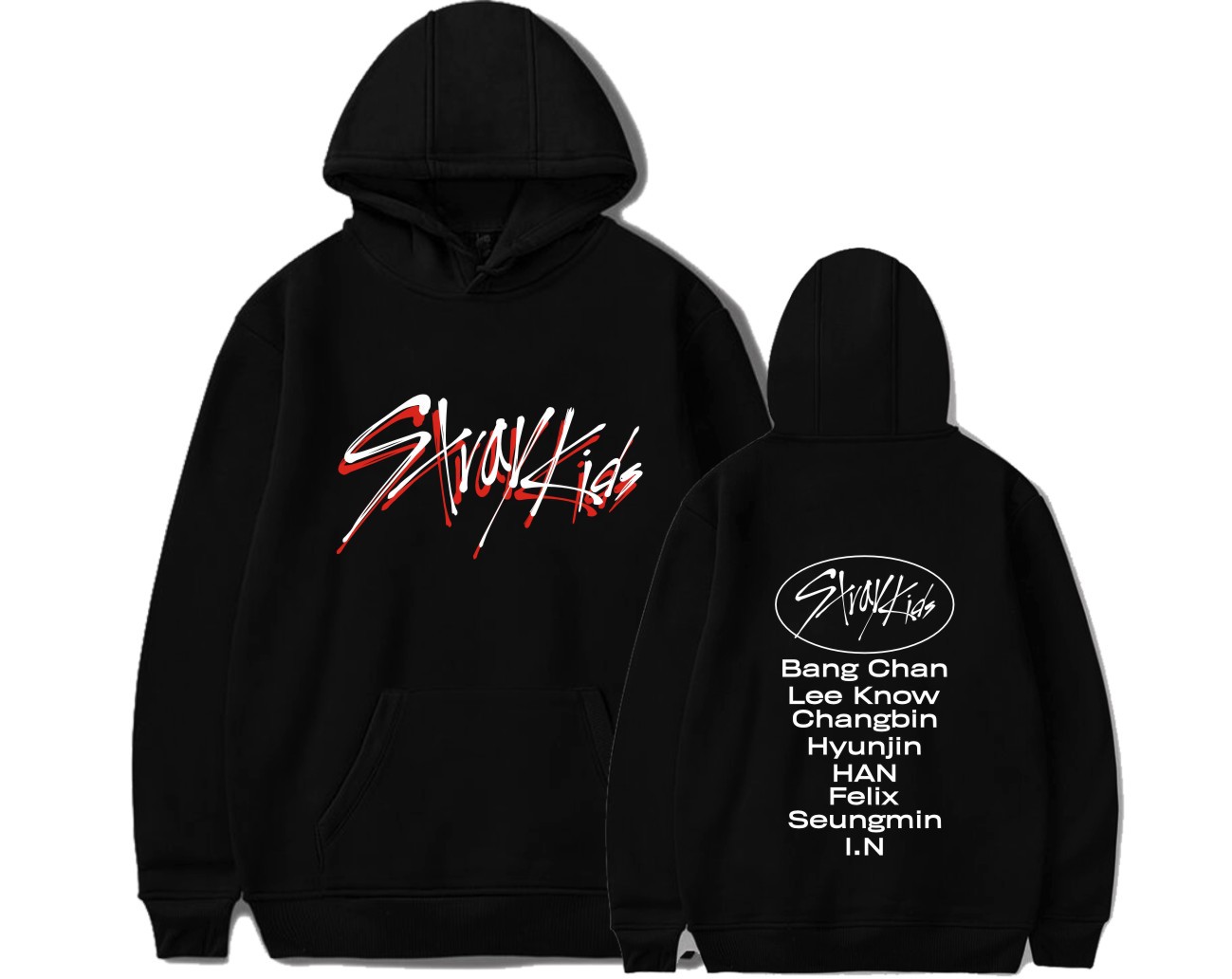 Stray Kids group album GO Health around should support song clothing pullover sweater women's hoodie jacket - Image 21