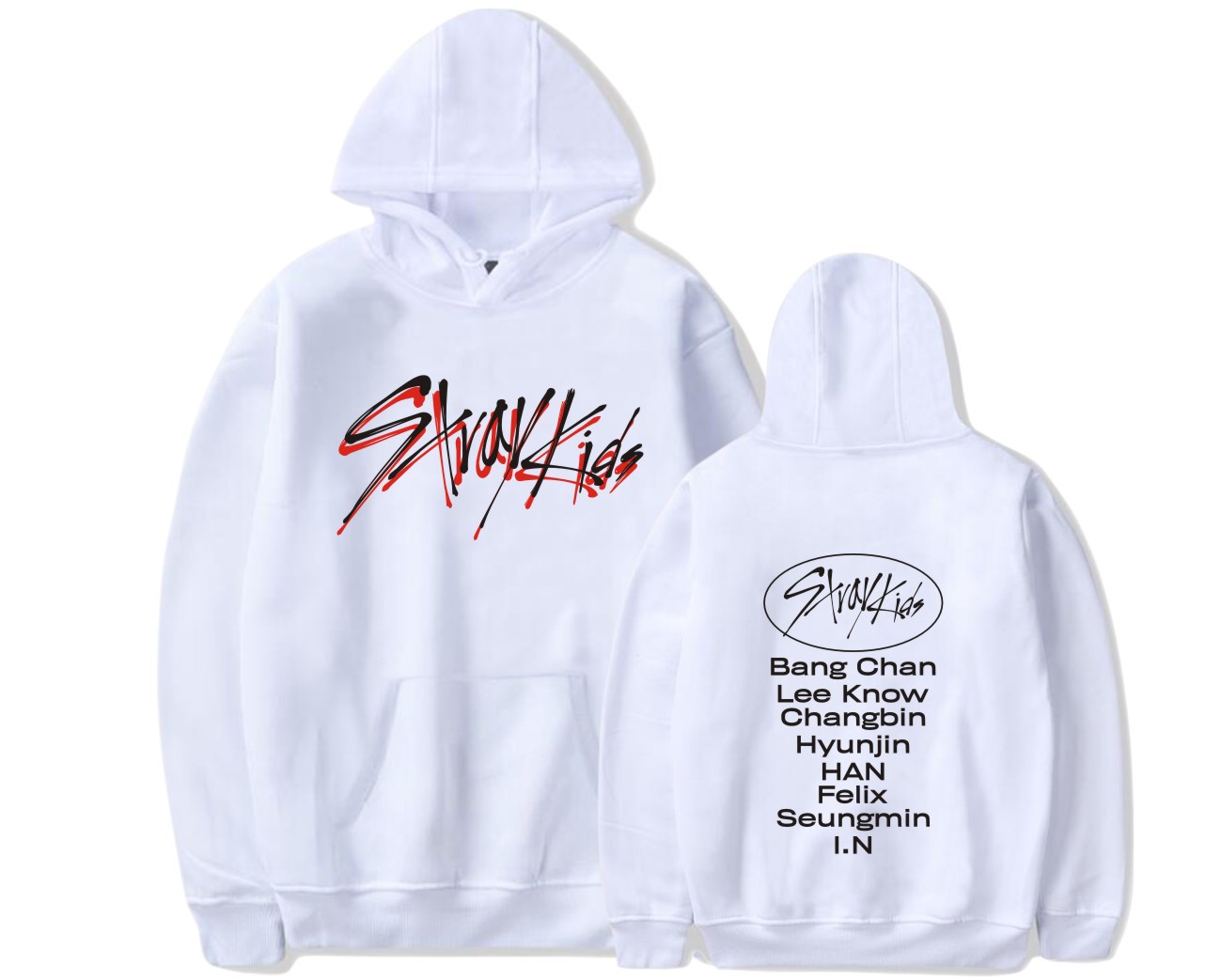 Stray Kids group album GO Health around should support song clothing pullover sweater women's hoodie jacket - Image 2
