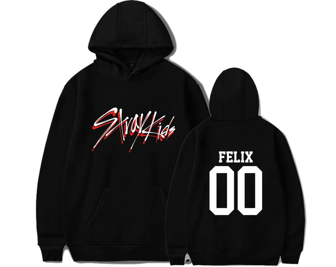 Stray Kids group album GO Health around should support song clothing pullover sweater women's hoodie jacket - Image 11