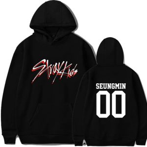 Stray Kids group album GO Health around should support song clothing pullover sweater women's hoodie jacket
