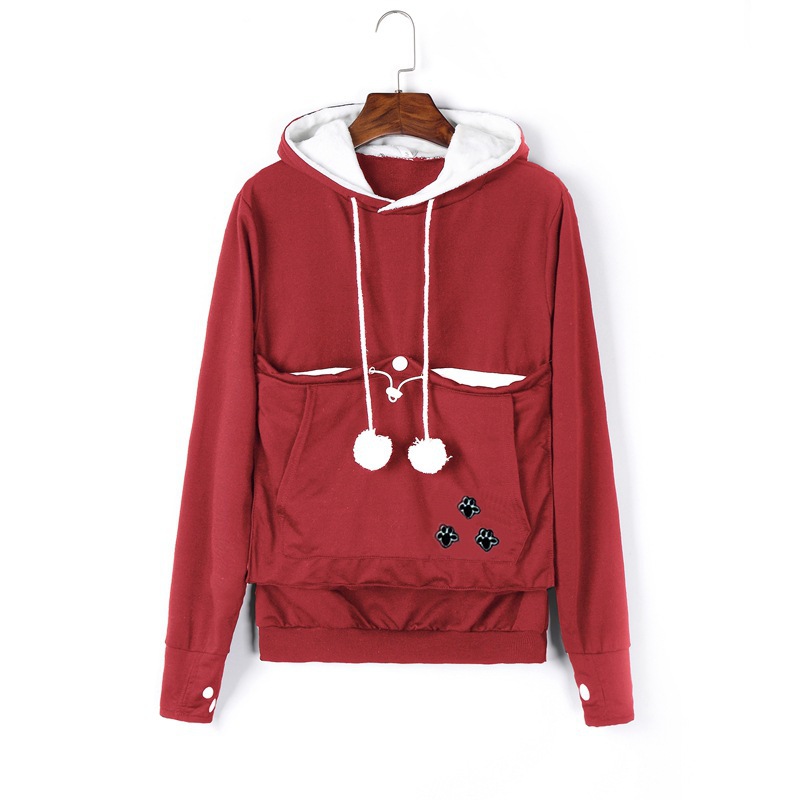 Cross-border popular hooded sweatshirts for women, loose European and American style, plus velvet pullover sweatshirts for women, autumn and winter large size jackets for women, autumn and winter - Image 5