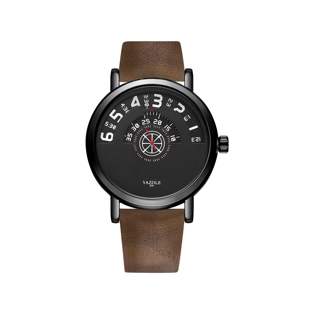 Yazole 509 Cross-border Fashion Turntable Watch Men Waterproof Men's Quartz Watch Men's Watch Watch Wholesale - Image 12