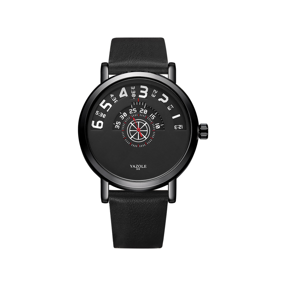 Yazole 509 Cross-border Fashion Turntable Watch Men Waterproof Men's Quartz Watch Men's Watch Watch Wholesale - Image 11