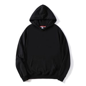 Cotton Hooded Pullover Sweater