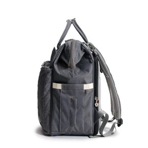 Folding baby crib bag Multifunctional fashionable mother and baby bag Large-capacity double shoulder mother backpack Diaper bag