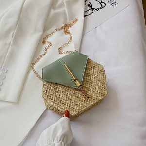 Woven Shoulder Bag