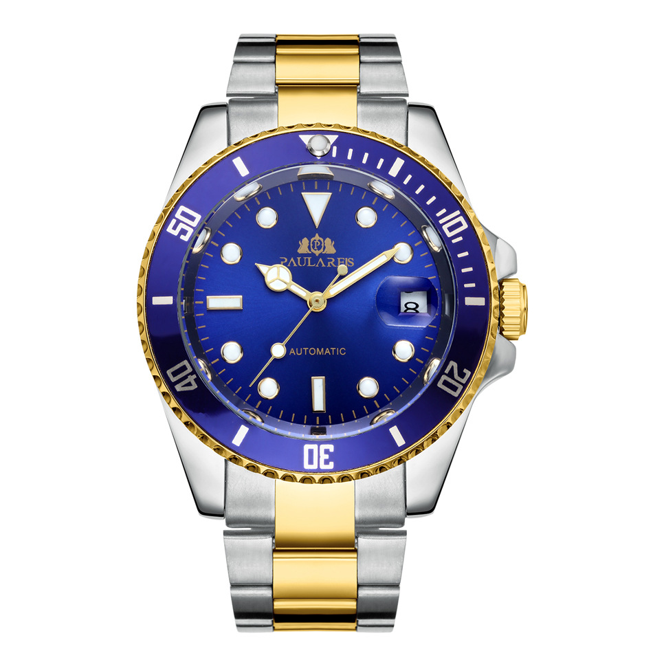 Automatic mechanical luminous solid steel strap Submariner men's watch - Image 19