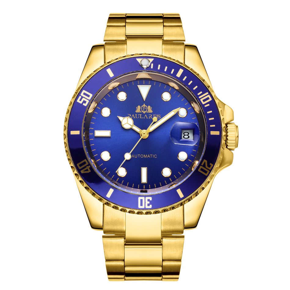 Automatic mechanical luminous solid steel strap Submariner men's watch - Image 20